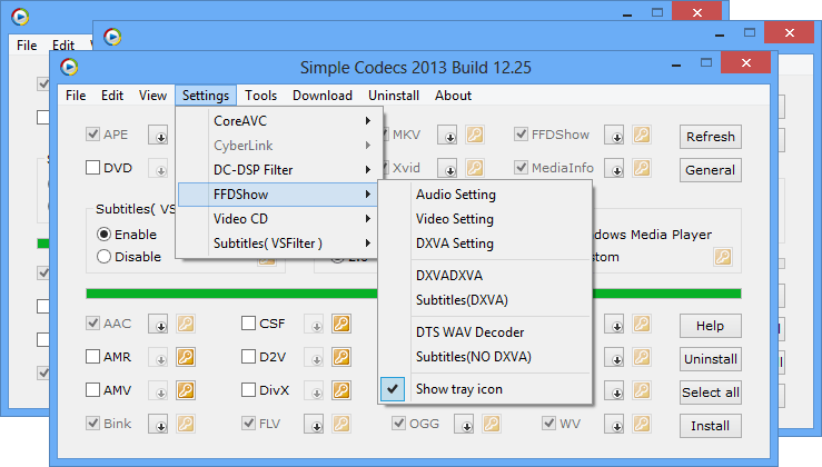 Simple Codecs Build 12.25 - Free Download